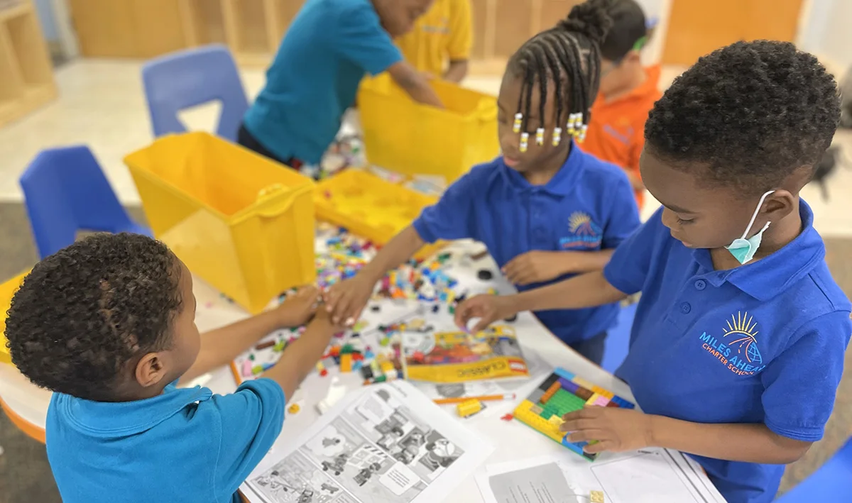 Miles Ahead Charter School scholars