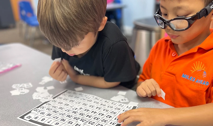 Miles Ahead Charter School scholars